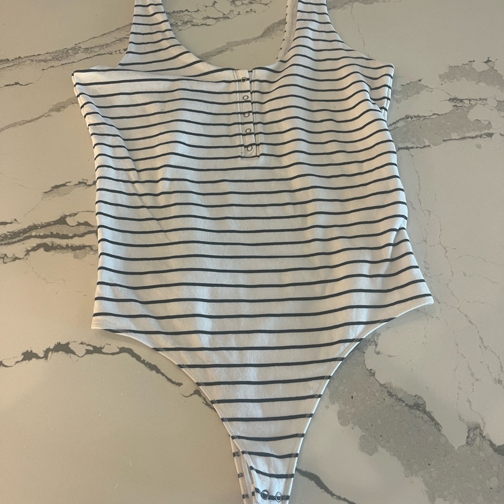 Abercrombie Stripe Body suit
